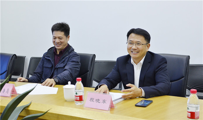 拱墅区副区长程晓东一行光临CQ9电子文创集团调研互换