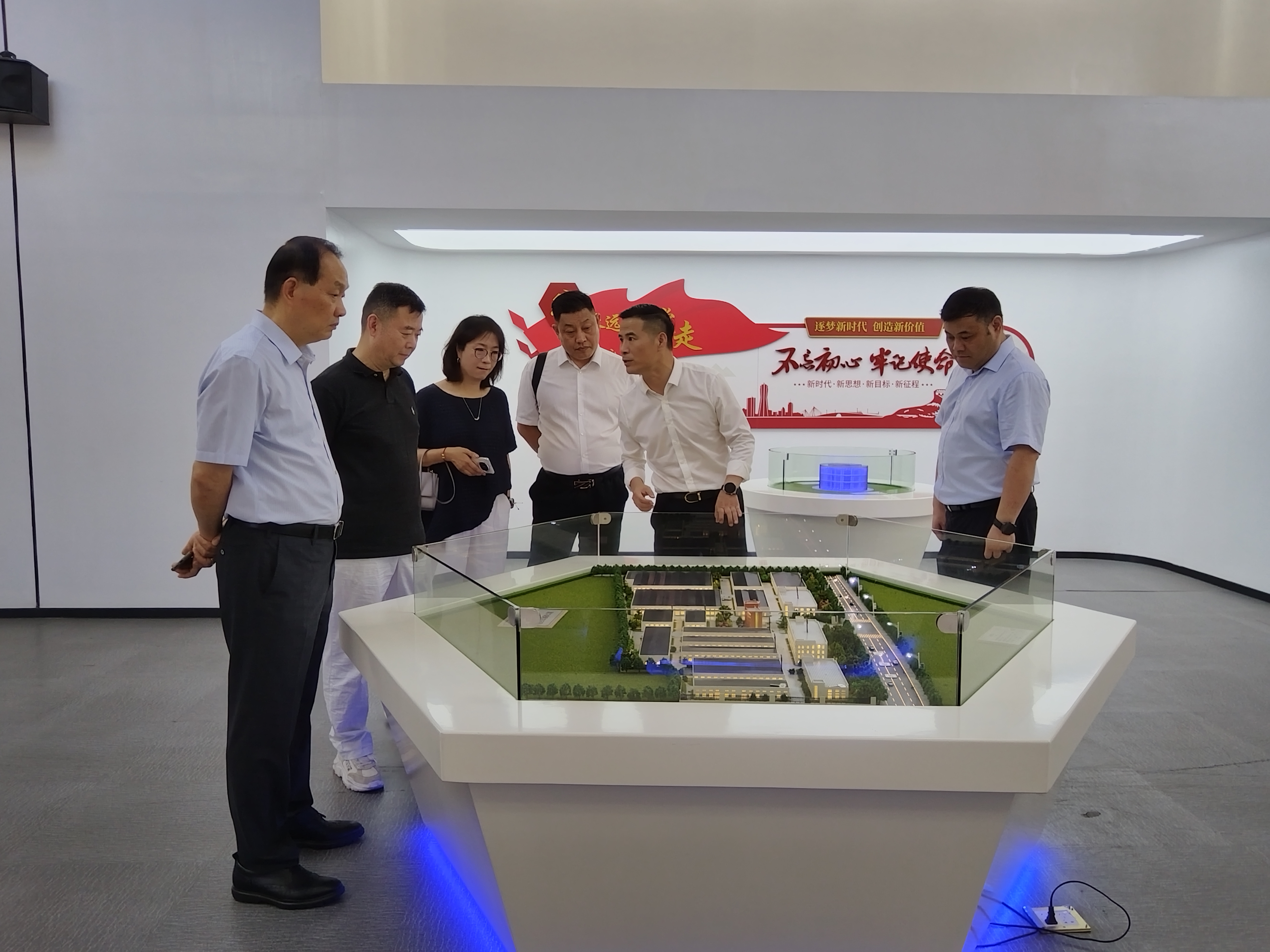 浙江游览投资集团副总经理蔡耘一行光临CQ9电子文创集团调研领导