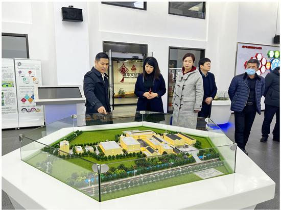 淮南市田家庵区区委常委、副区长张曙晖 调查CQ9电子文创集团