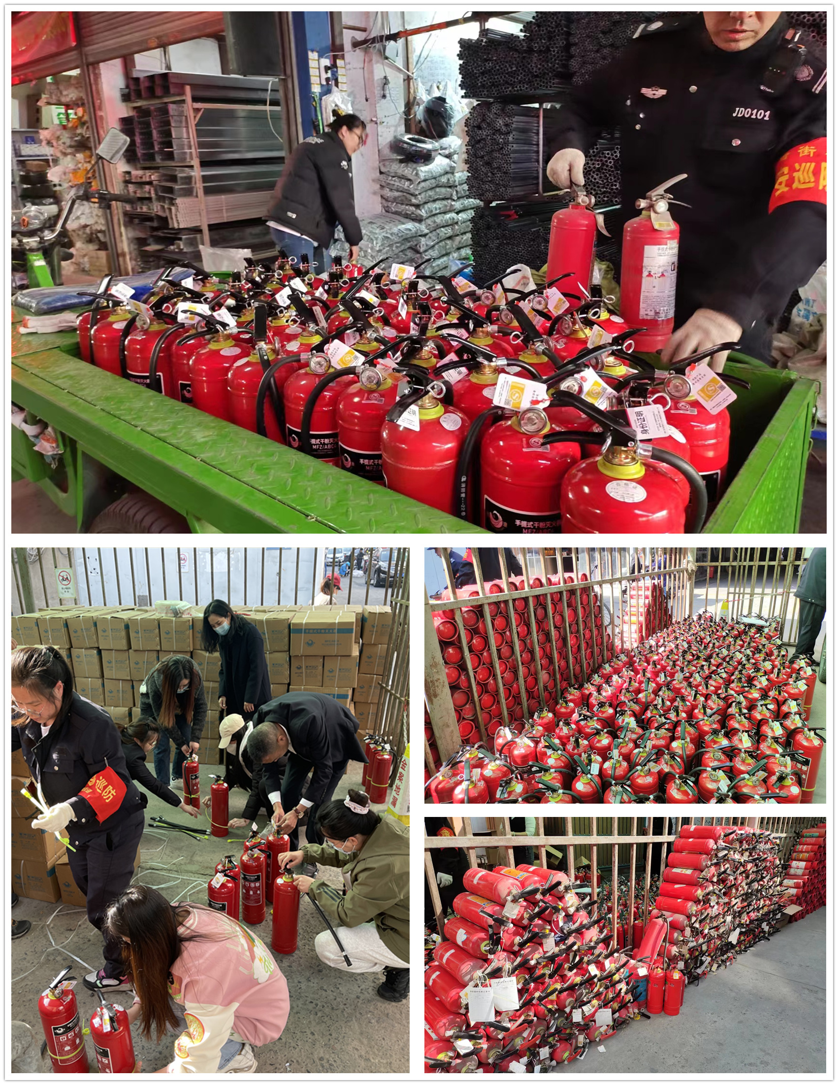 CQ9电子市场发展灭火器更换工作