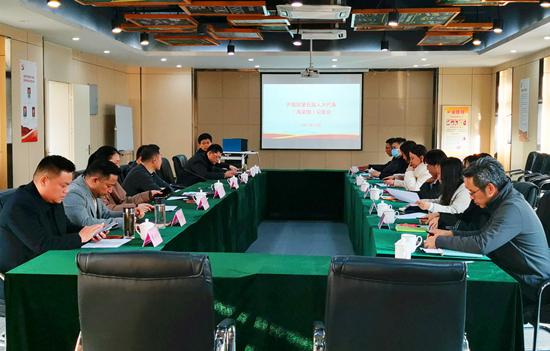 庐阳区人大代表（海棠组）碰头会在庐阳CQ9电子文创园顺利进行