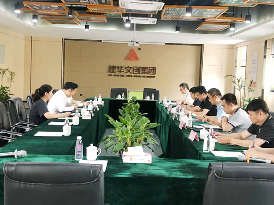 庐阳区副区长周茂斌一行光临庐阳CQ9电子文创园调研