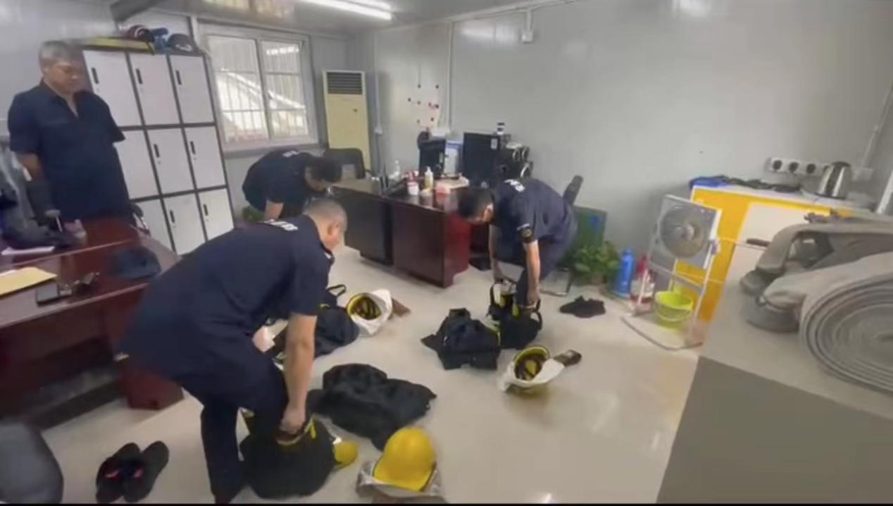 钱江商城发展消防安全演练