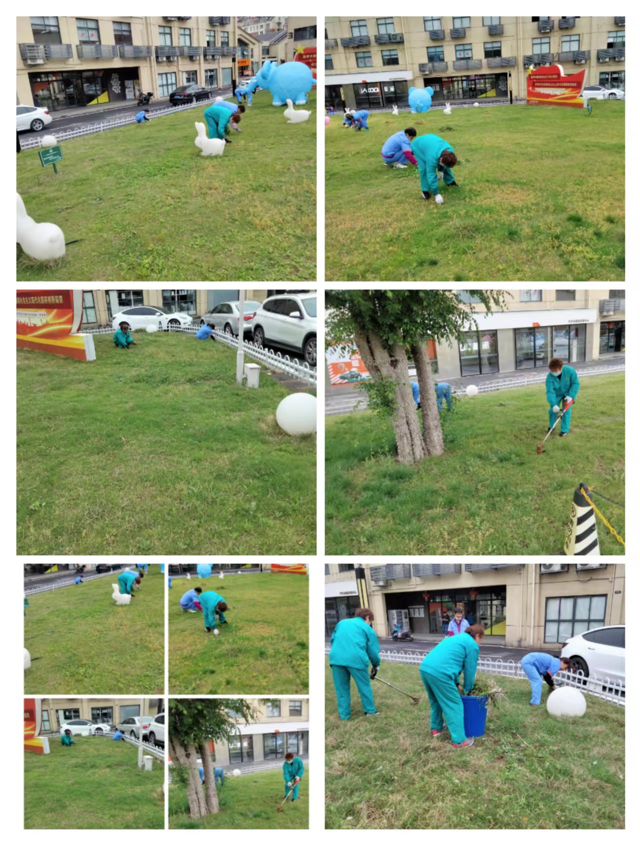 庐阳CQ9电子文创园发展绿化养护工作