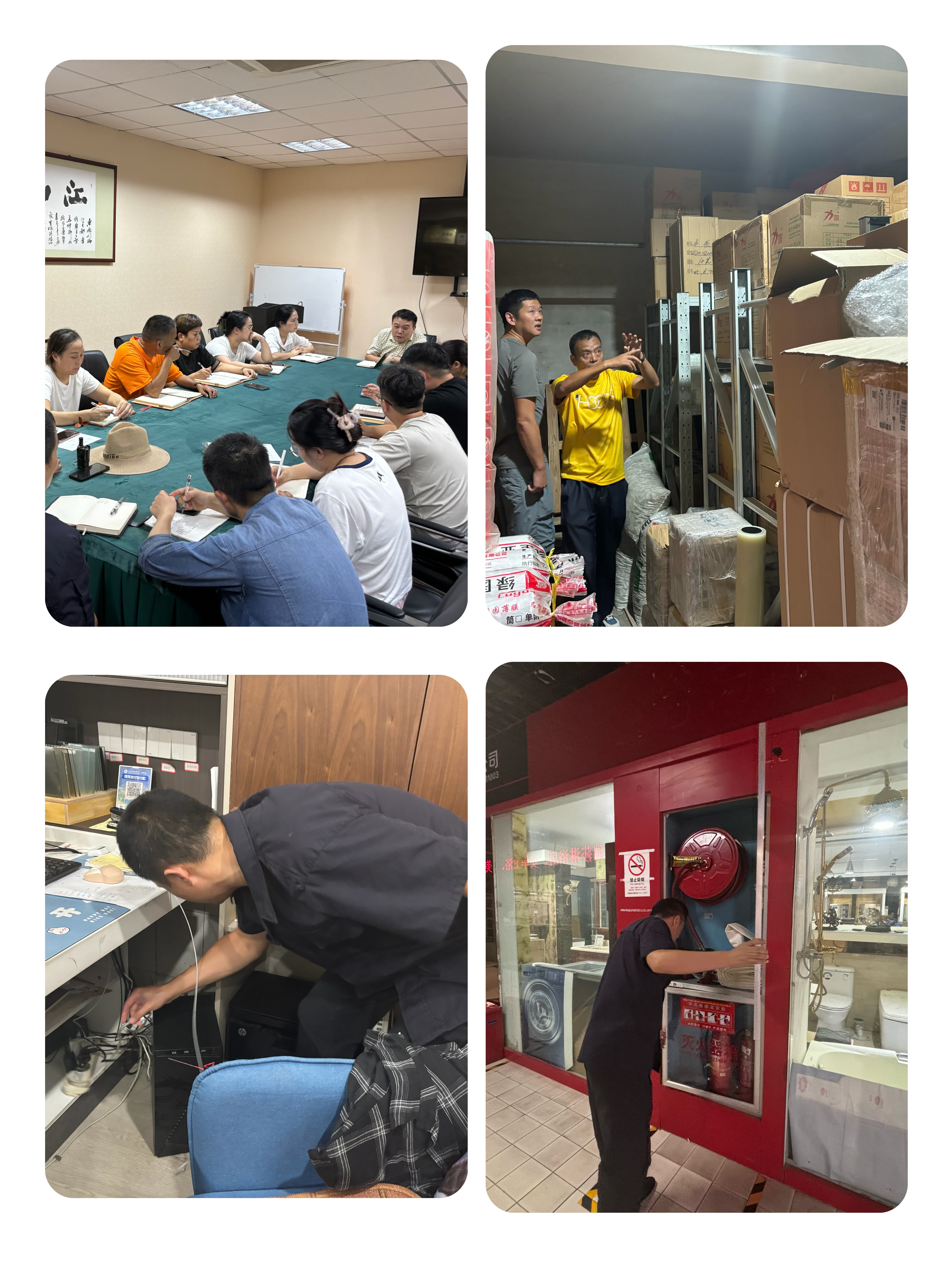 发展节前消防查抄，筑牢消防安全防线