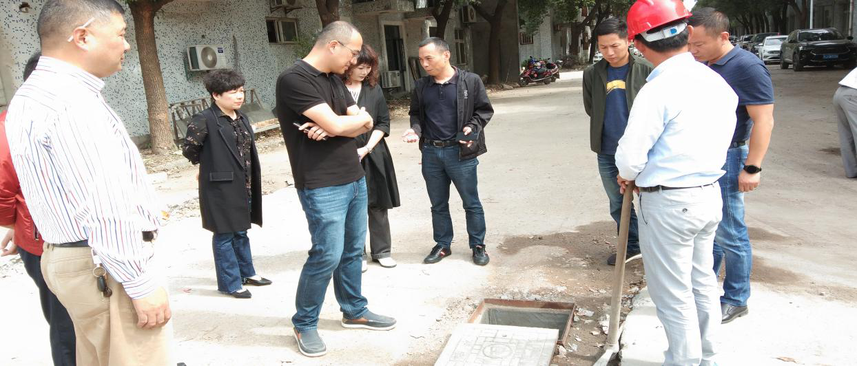 CQ9电子科技产业园“污水零直排”推动工作，实地勘测