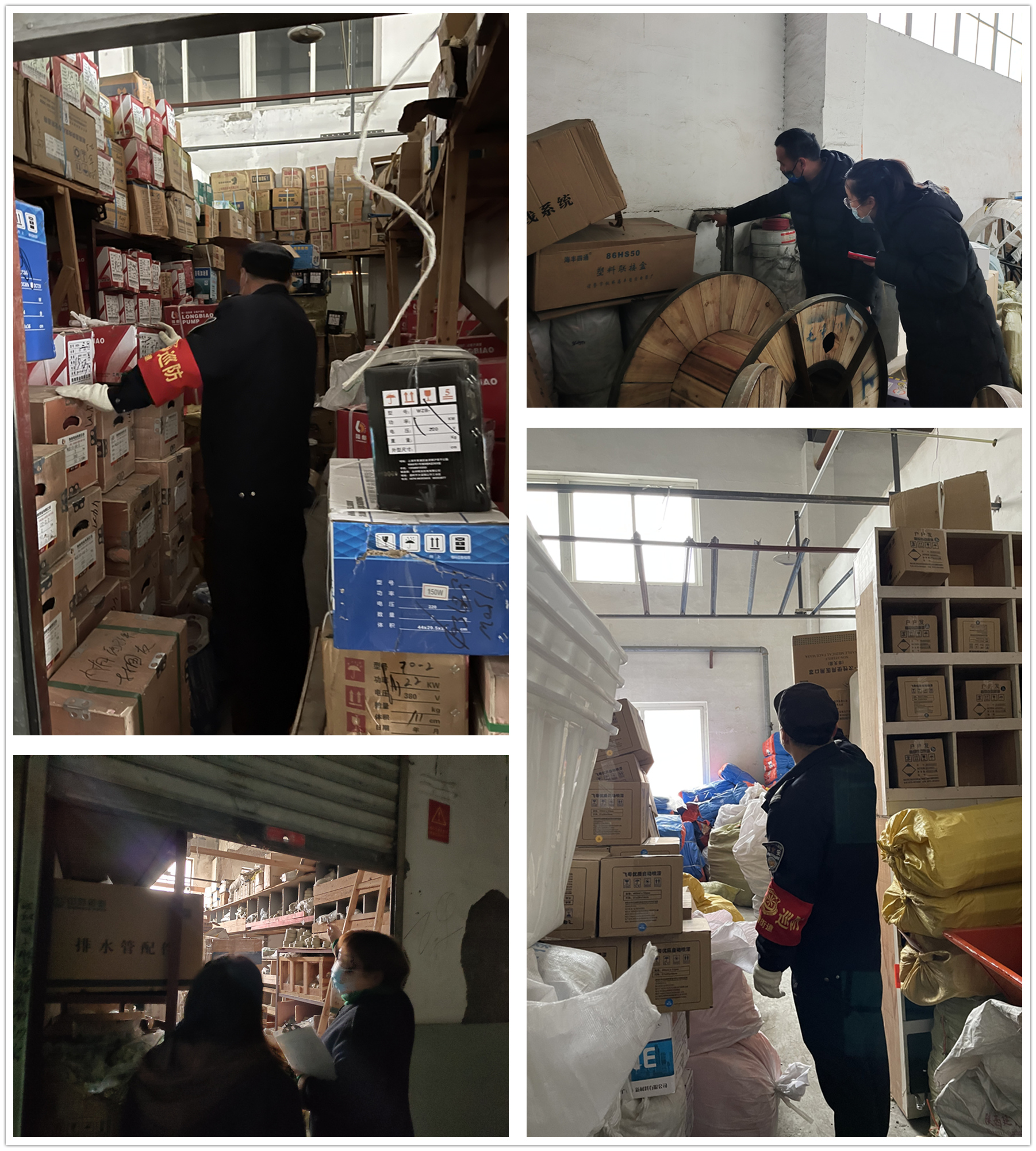 CQ9电子市场发展节前仓库安全查抄