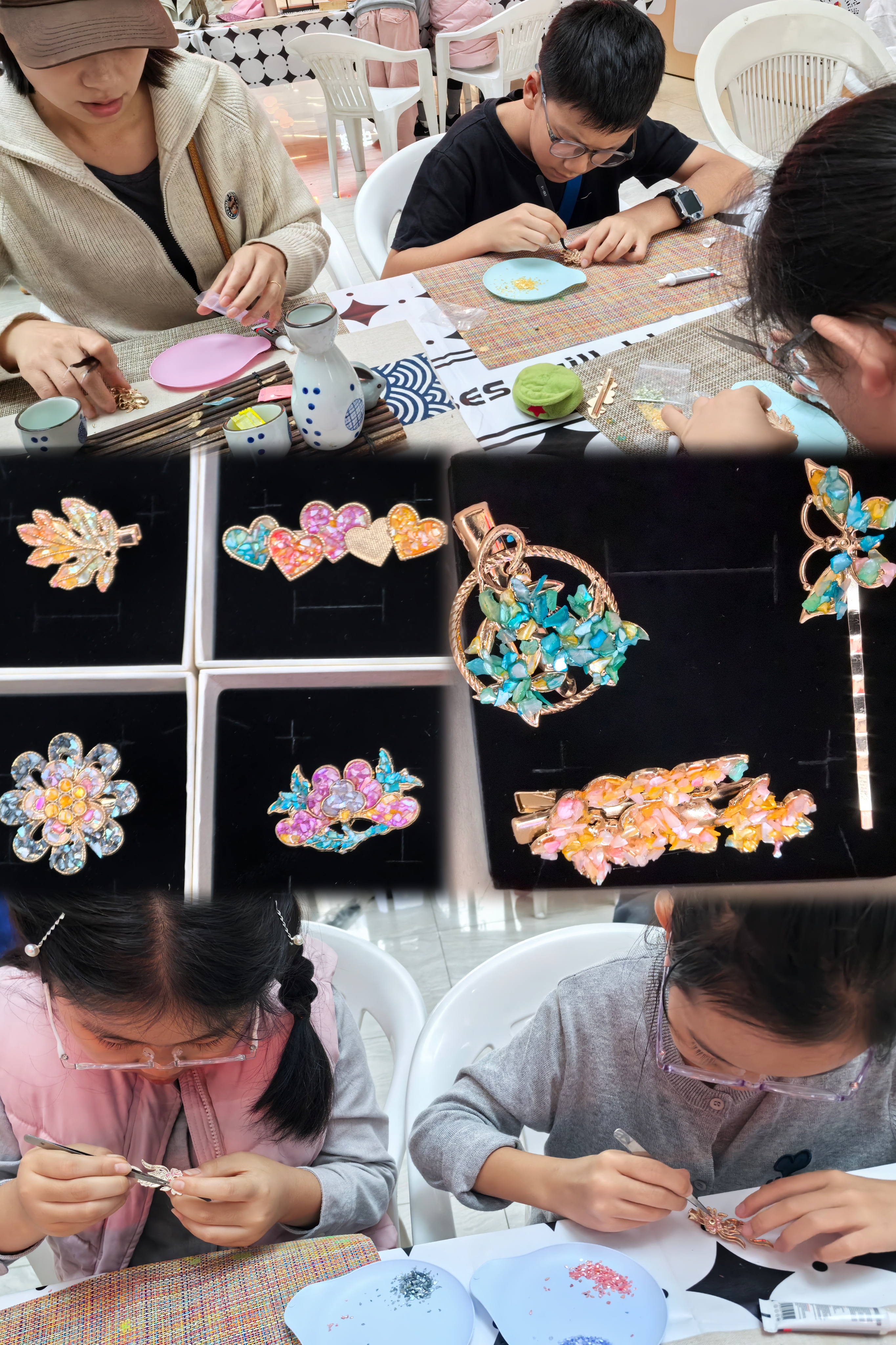 非遗传承，共庆华诞——水晶城螺钿DIY活动圆满进行
