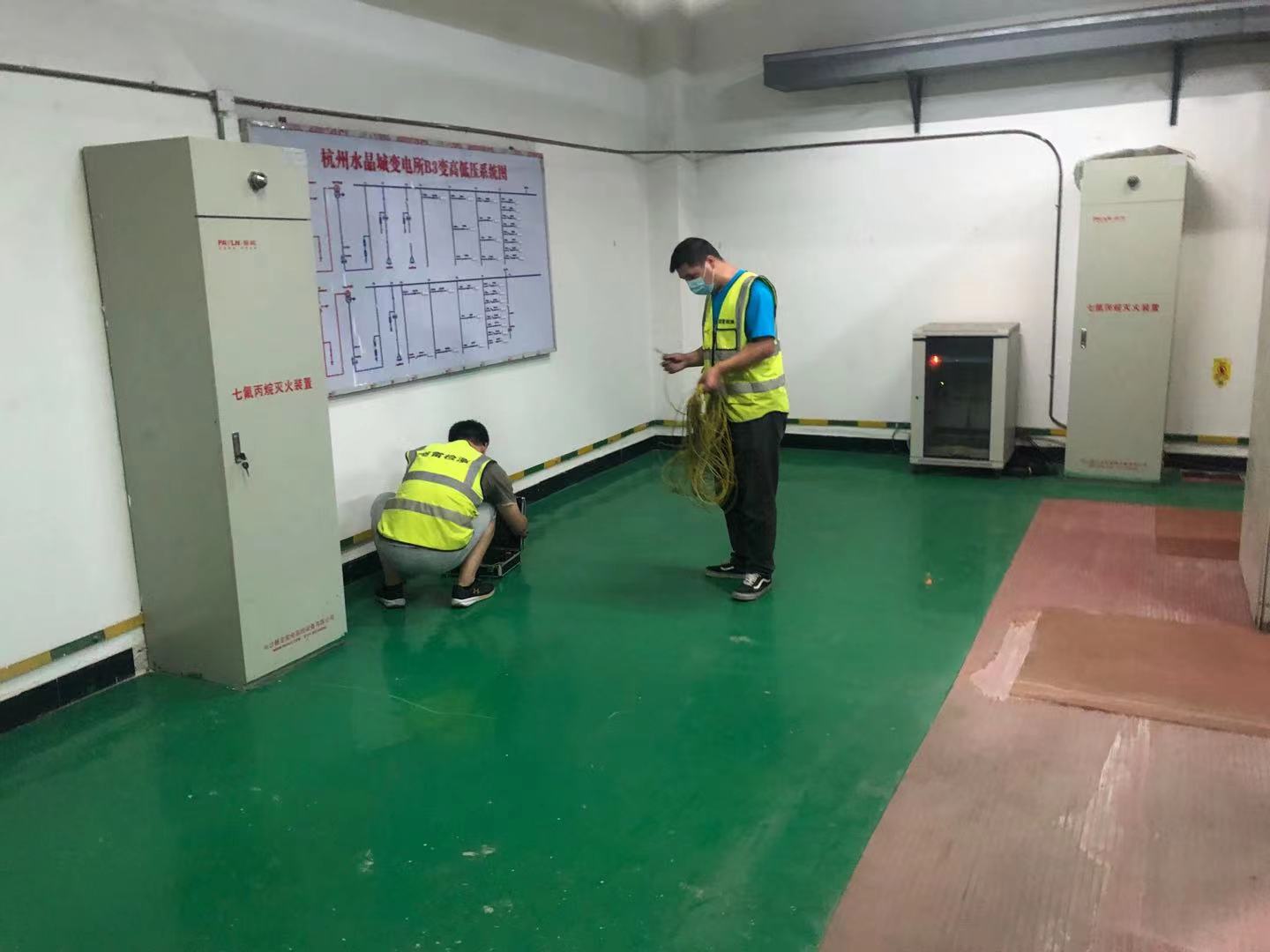 水晶城积极发展防雷检测工作