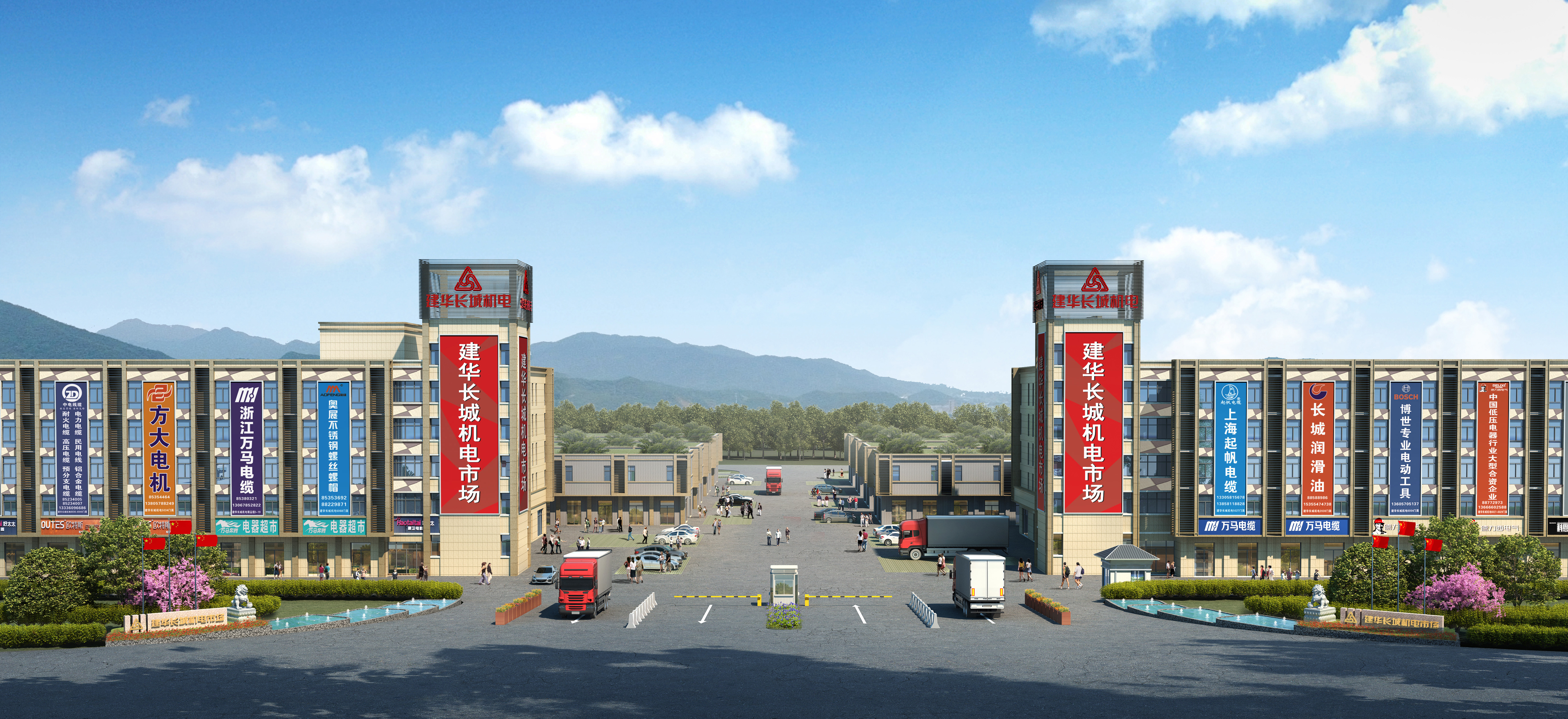 CQ9电子长城机电市场