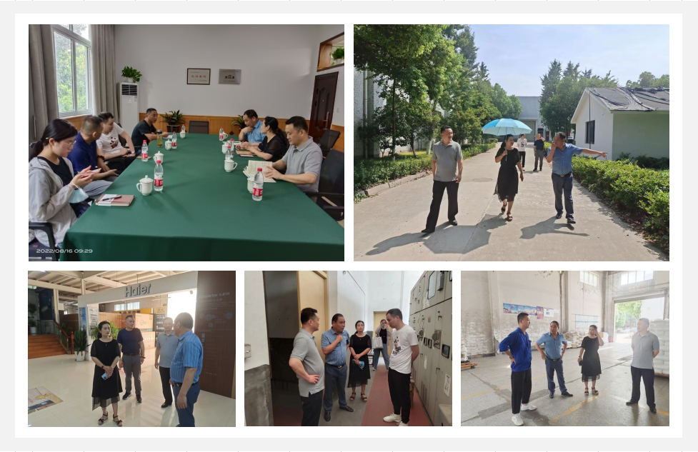 集团辅导光临塘栖CQ9电子科创产业园 领导调研