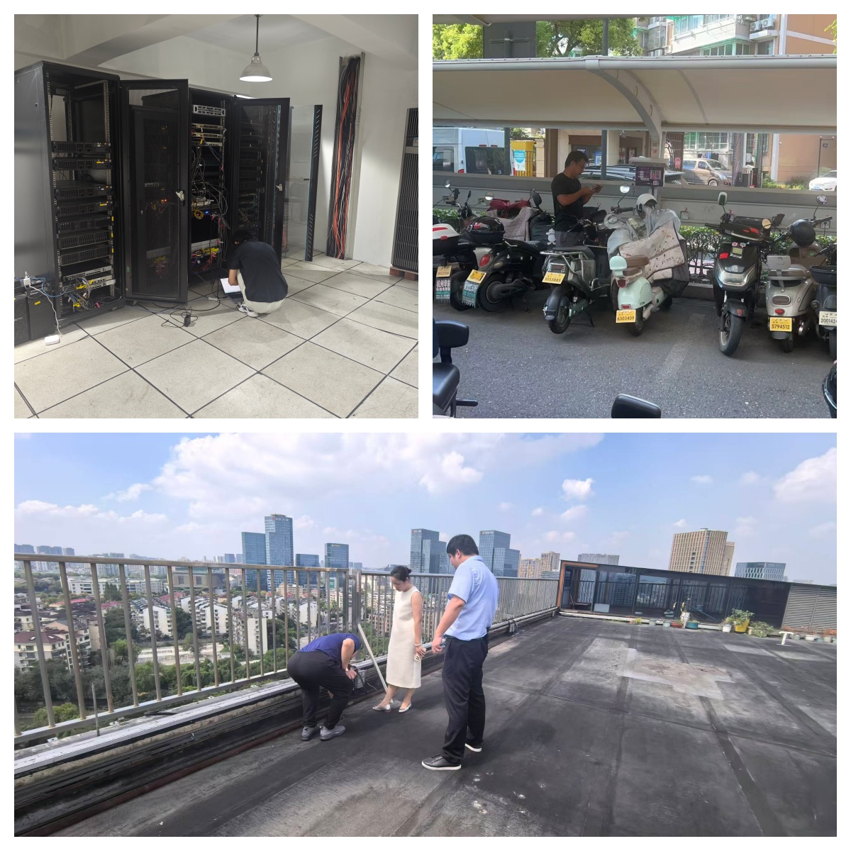 安全不放假，查抄不松弛—水晶城多措并举保险双节安然不变