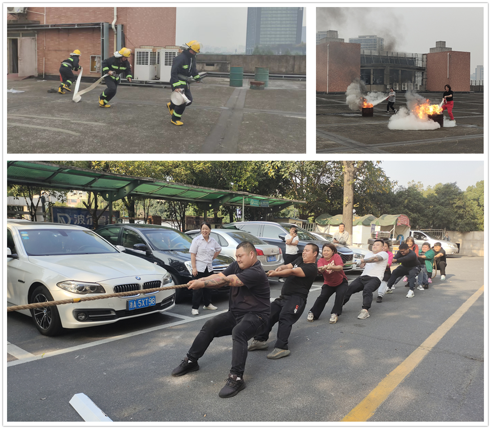 全力以赴备战消防活动会